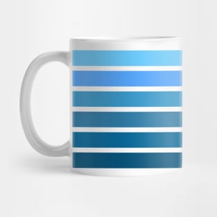 70's Blue Mug